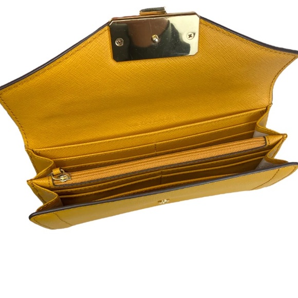 MICHAEL KORS leather wallet mustard yellow new condition - Picture 2 of 4